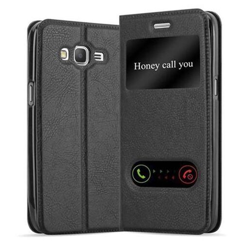 Cadorabo DE-113864 coque pour téléphone Noir pour Samsung Galaxy GRAND PRIME