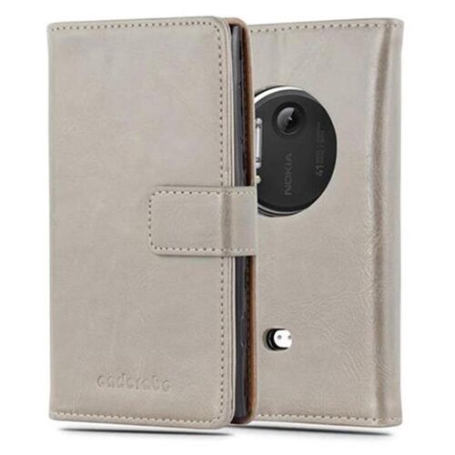 Cadorabo DE-109469 coque pour téléphone Marron pour Nokia Lumia 1020