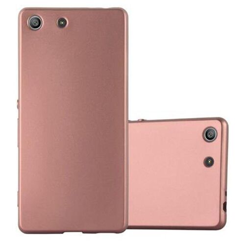 Cadorabo DE-103948 coque pour téléphone Or pour Sony Xperia M5