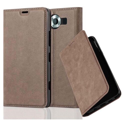 Cadorabo DE-114439 coque pour téléphone Marron pour Nokia Lumia 950