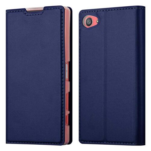 Cadorabo DE-115322 coque pour téléphone Bleu pour Sony Xperia Z5 COMPACT