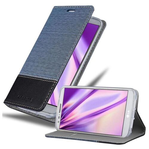 Cadorabo DE-108431 coque pour téléphone Bleu pour LG G2