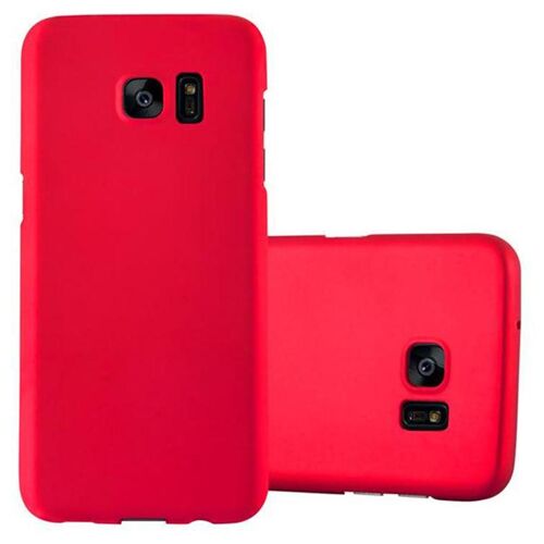 Cadorabo DE-110579 coque pour téléphone Rouge pour Samsung Galaxy S7 EDGE
