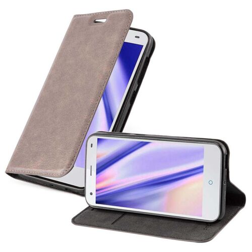 Cadorabo DE-114993 coque pour téléphone Marron pour ZTE Blade S6