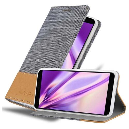Cadorabo DE-115791 coque pour téléphone Gris pour HTC U11 PLUS