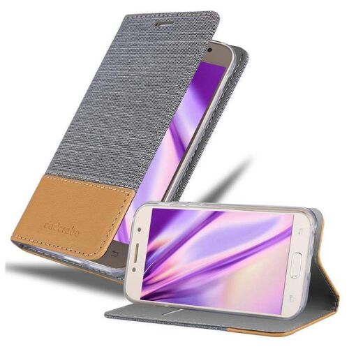 Cadorabo DE-115803 coque pour téléphone Gris pour Samsung Galaxy A7 2017