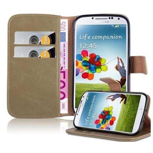 Cadorabo DE-106857 coque pour téléphone Marron pour Samsung Galaxy S4