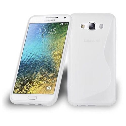 Cadorabo DE-105350 coque pour téléphone Transparent pour Samsung Galaxy E7