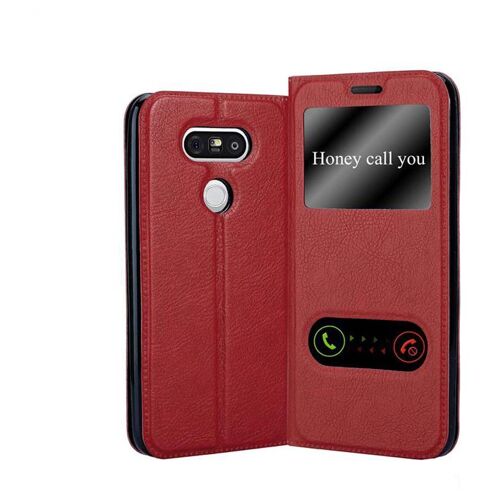 Cadorabo DE-115688 coque pour téléphone Rouge pour LG G5