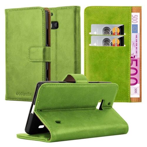 Cadorabo DE-115819 coque pour téléphone Vert pour Nokia Lumia 929 / 930