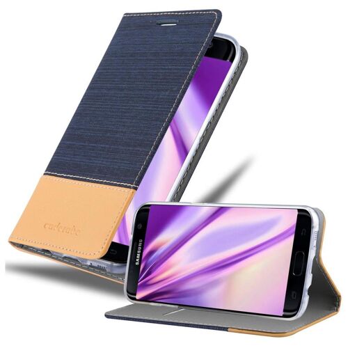Cadorabo DE-107842 coque pour téléphone Marron pour Samsung Galaxy S7 EDGE