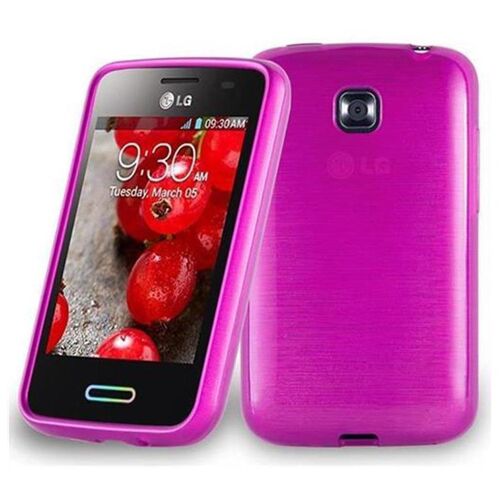 Cadorabo DE-104941 coque pour téléphone Rose pour LG L3 II (2. SIM)