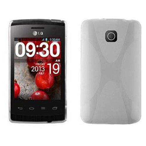 Cadorabo DE-101116 coque pour téléphone Transparent pour LG L1 II