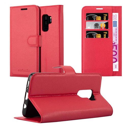 Cadorabo DE-116593 coque pour téléphone Rouge pour Samsung Galaxy S9 PLUS
