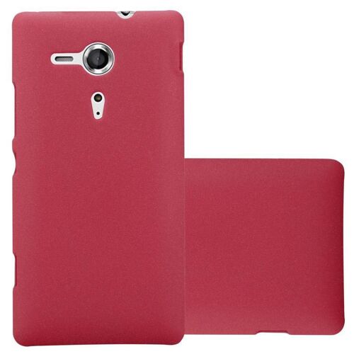 Cadorabo DE-117258 coque pour téléphone Rouge pour Sony Xperia SP
