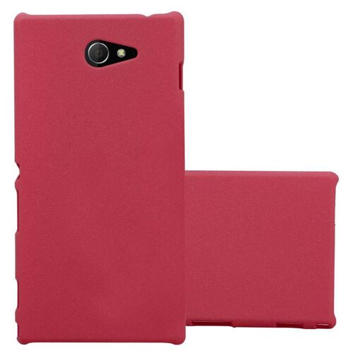 Cadorabo DE-117262 coque pour téléphone Rouge pour Sony Xperia M2 / M2 AQUA