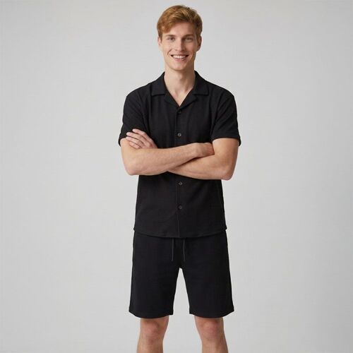 Ensemble Chemisette Short Gaufré Cordon Dove Homme Paname Brothers