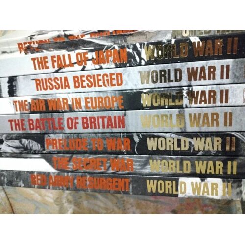 Lot 8 Volumes Time‑Life World War Ii English Prelude To War + 7 Autres