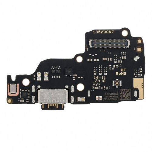 Connecteur de Charge USB-C et Lecteur SIM Service Pack pour Redmi Note 13 4G Xiaomi Noir
