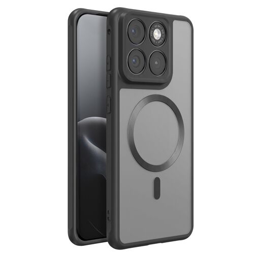 Coque pour Motorola Edge 70 Fusion Renforcée Compatible Accessoires MagSafe Noir