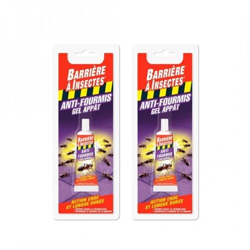 Barrière à Insectes Anti-Fourmis Gel Appât, Action Choc et Longue Durée, Lot de