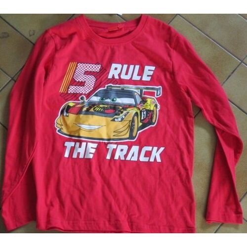 Tee Shirt Manches Longues Cars 10 Ans