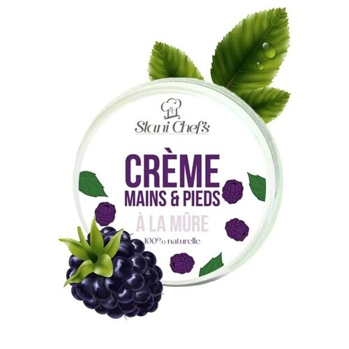 Crème Mains Et Pieds À La Mûre 100ml 100% Naturelle Contenance : 100 Ml 
