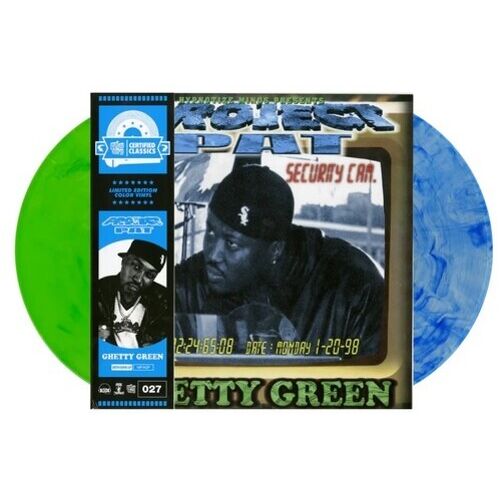 Project Pat - Ghetty Green [Vinyl Lp] Blue, Colored Vinyl, Gatefold Lp Jacket