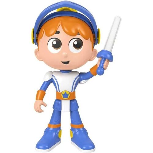 Jouet interactif Chevalier Gus parlant apprentissage du français figurine lumineuse à épée éclairante sonore articulée hauteur