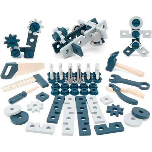 Coffret à outils Montessori 31 pièces jeu éducatif pour enfant 2-5 ans outils en bois bricolage sécurité motricité fine