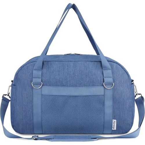 Sac de voyage cabine EasyJet imperméable Cabine bagage à main compartiment humide/ sec 25 L 45x36x20 cm bleu marine polyester