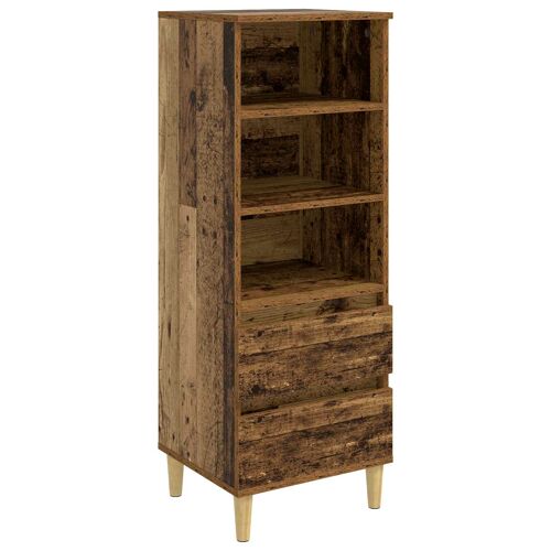vidaXL Haut Armoire Bois ancien 40 x 36 x 110 cm Bois d'ingénierie