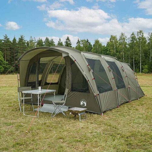 Vidaxl Tente Tunnel Vert Olive 427 X 315 X 178 Cm Polyester Et Acier
