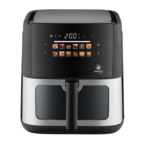Friteuse à air chaud 8L - Écran tactile 12 programmes