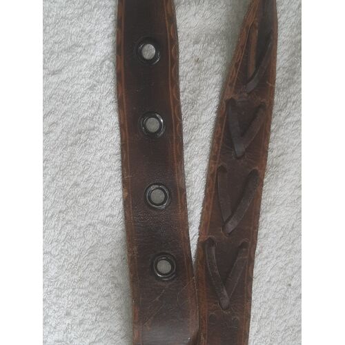 Ceinture D'inspiration Rurale En Cuir Pour Femme