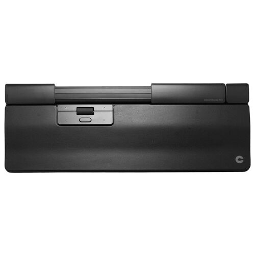 Contour SliderMouse Pro - Souris centrée - ergonomique - avec repose-poignet étendu et cuir végétalien - 6 boutons - sans fil - Bluetooth, USB