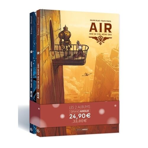Aïr - Tomes 1 Et 2 - Pack En 2 Volumes : Sous Un Ciel Moins Gris - Dans Les Gouffres Amers