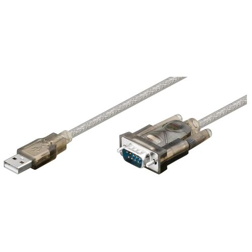 Microconnect 68875 câble Série Transparent 1,5 m USB Type-A