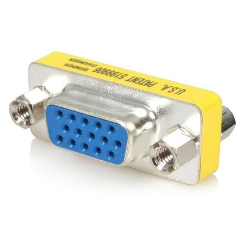 StarTech.com Changeur de genre VGA HD15 slim - Adaptateur VGA vers VGA - F/F