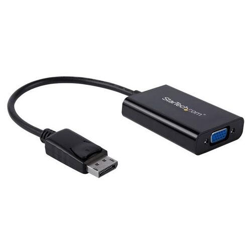 StarTech.com Adaptateur vidéo DisplayPort vers VGA avec audio - M/F - 1920x1200 / 1080p - Noir
