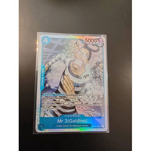 Carte - One Piece Op16-056 -Sr - Mr 3 Galdino - Fr