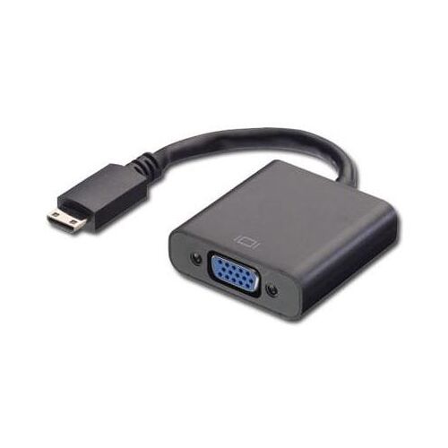Microconnect HDMIVGAB câble vidéo et adaptateur 0,15 m HDMI Type C (Mini) VGA (D-Sub) Noir
