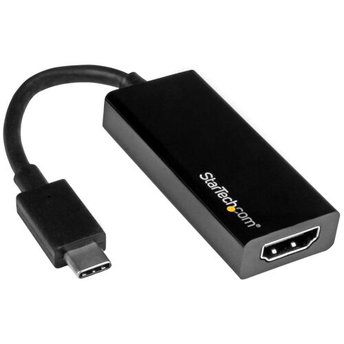 StarTech.com Adaptateur vidéo USB-C vers HDMI - M/F - Ultra HD 4K - Noir