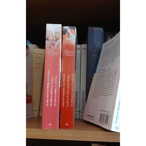 Harlequin 3 Romans D'Amour Lot De 2 Hors Serie.