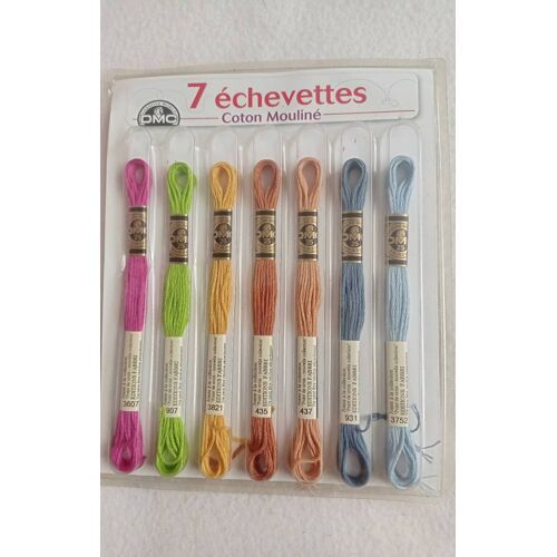 Lot De 7 Échevettes Dmc