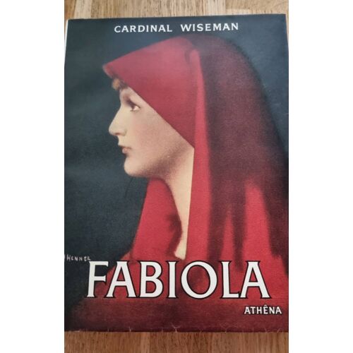 Fabiola Par Cardinal Wiseman - Éditions Athêna 1949