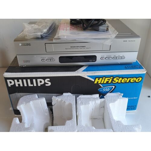 Magnetoscope Philips VR550 VHS Comme Neuf