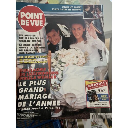 Point De Vue N°2409 - Le Plus Grand Mariage De L’Année 