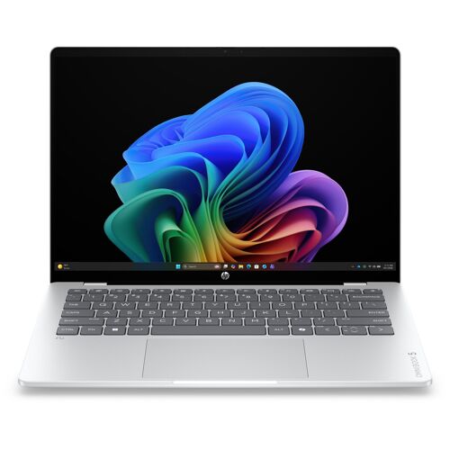 HP OmniBook 5 Laptop Next Gen AI 14-he1003nfx Copilot+ PC Ordinateur portable 14" 2K 16 Go LPDDR5x-SDRAM 512 Go SSD Wi-Fi 7 (802.11be) Windows 11 Home Argent