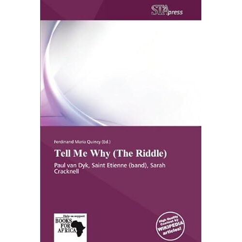 Tell Me Why (The Riddle)